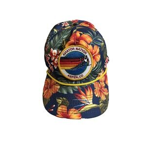 Aviator Nation Signature Aspen Vintage Safari Twill Low Rise Tropical Trucker